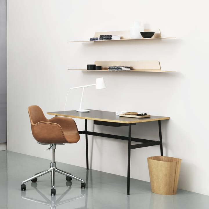 Jet hylle - sort, aluminium, 160 cm - Normann Copenhagen