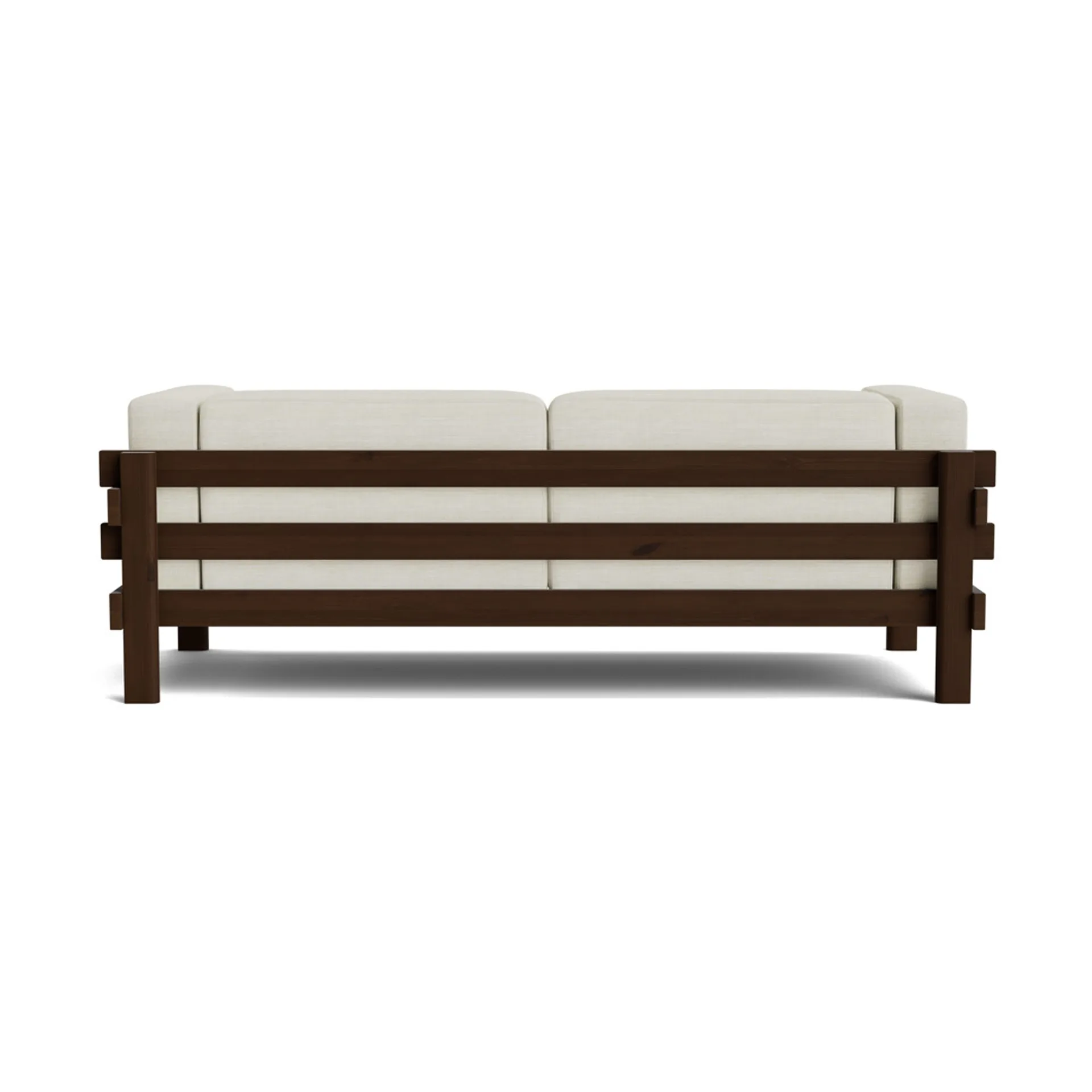 Kube sofa, Brunlakkert furu-stoff Remix 223 Beige, 220 cm Normann Copenhagen