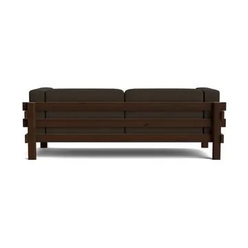 Kube sofa - Brunlakkert furu-stoff Remix 356 Brown, 220 cm - Normann Copenhagen