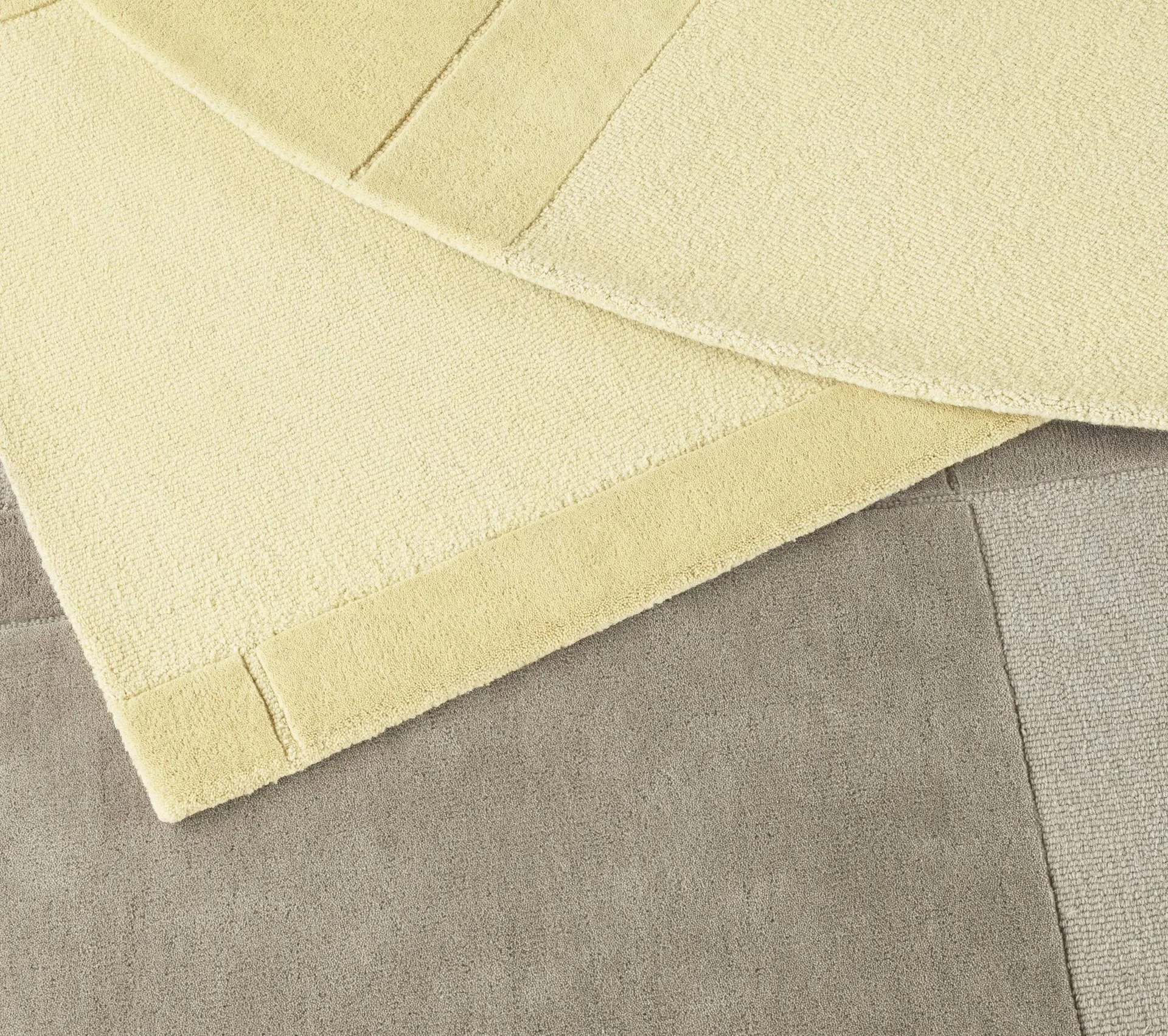 Level ullteppe, Light yellow, 170x240 cm Normann Copenhagen
