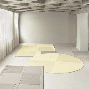Level ullteppe - Light yellow, 170x240 cm - Normann Copenhagen