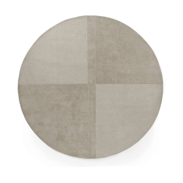 Level ullteppe rund - Warm grey, Ø280 cm - Normann Copenhagen
