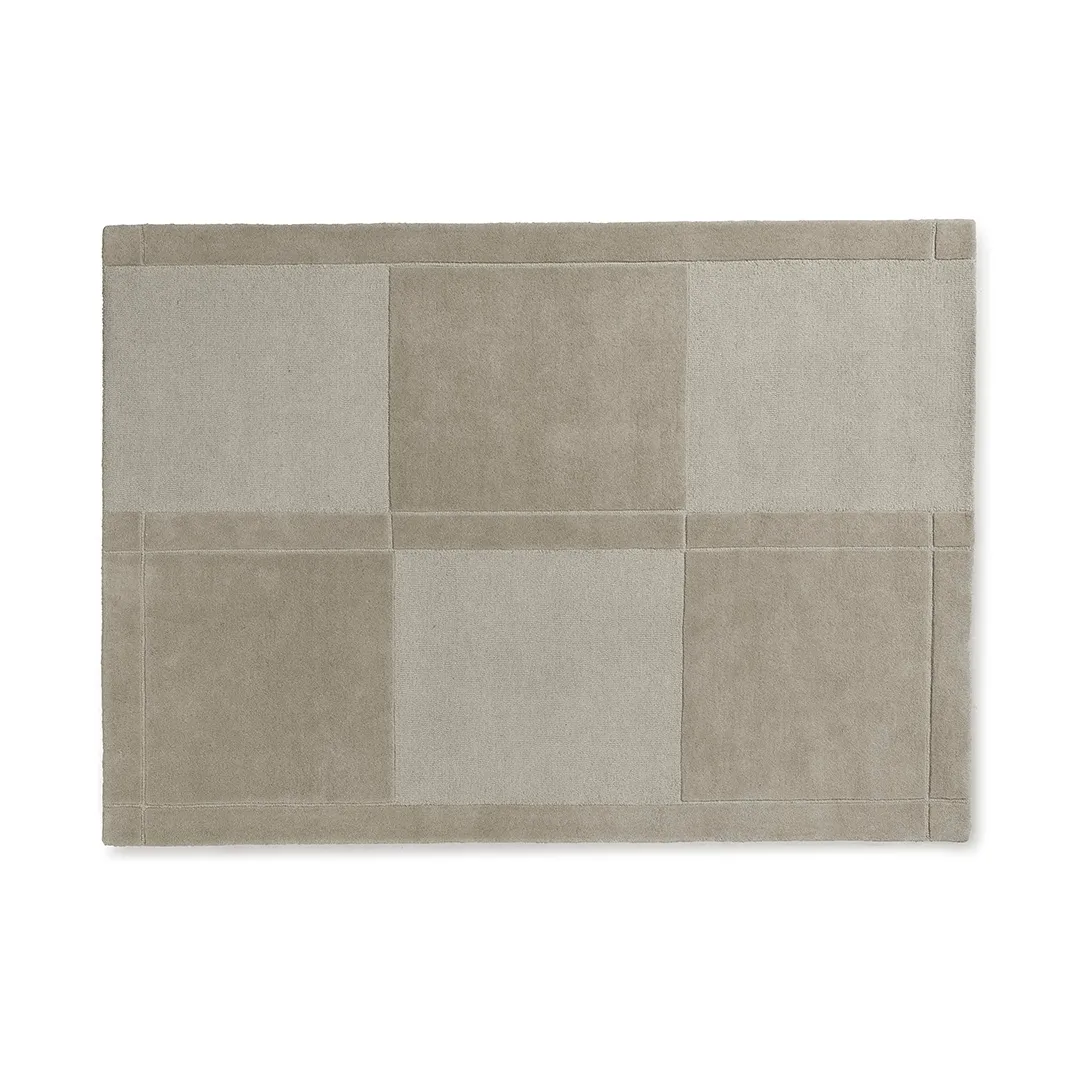 Level ullteppe, Warm grey, 170x240 cm Normann Copenhagen