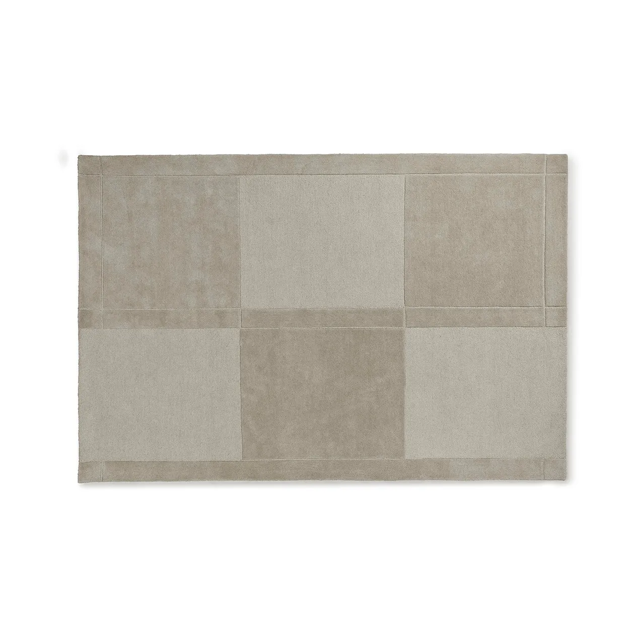 Level ullteppe, Warm grey, 200x300 cm Normann Copenhagen