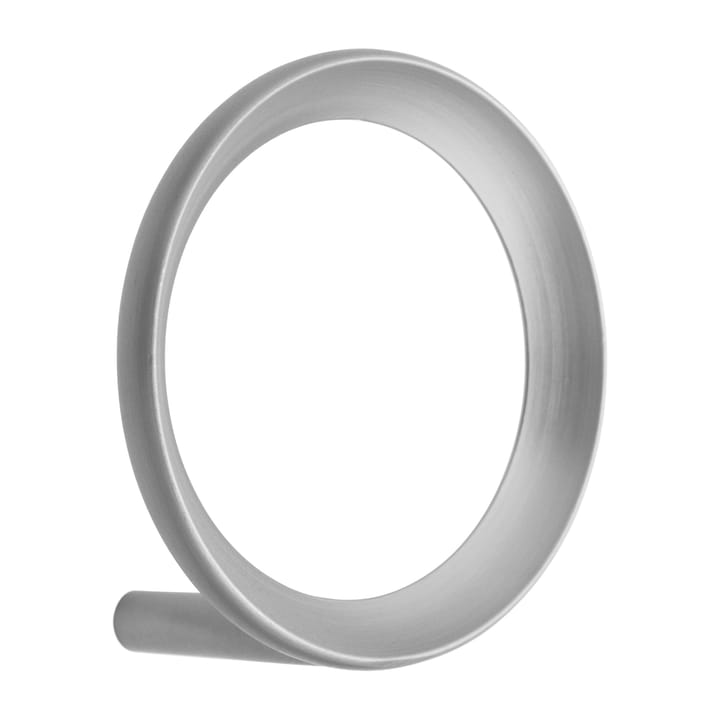 Loop krok medium Ø7,8 cm - Brushed Zinc - Normann Copenhagen