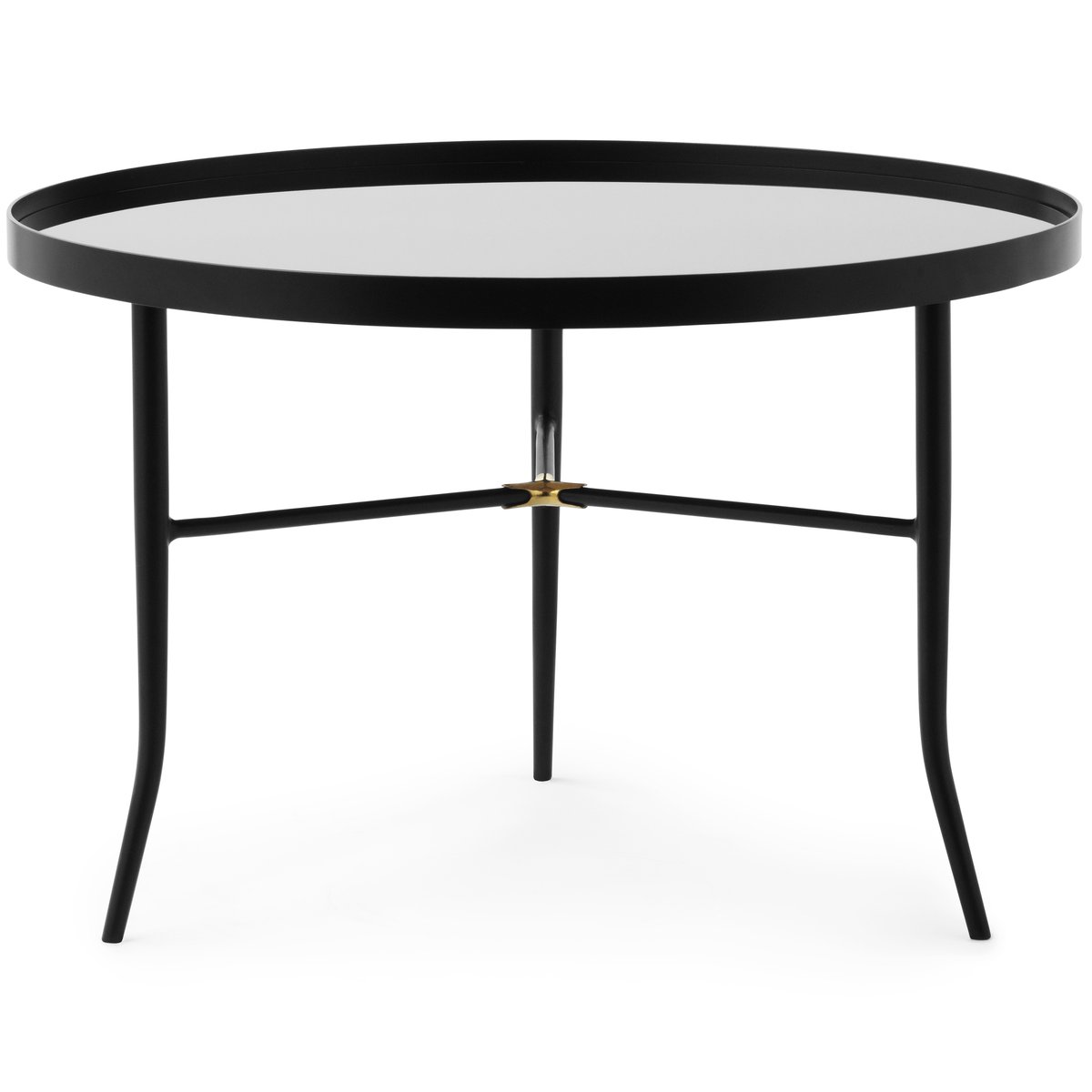 Bilde av Normann Copenhagen Lug bord Ø68 cm Svart