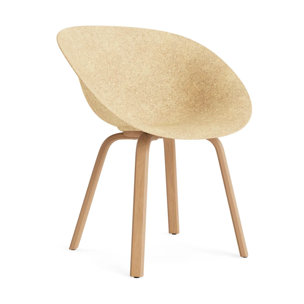 Normann Copenhagen Mat Armchair karmstol Hemp-beech