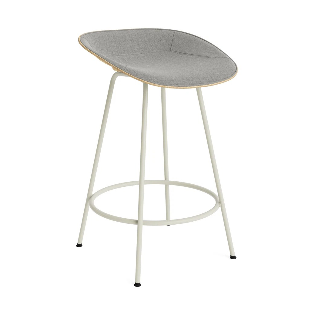 Bilde av Normann Copenhagen Mat Barstool barstol 65 cm Hemp-cream steel