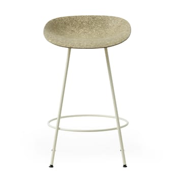 Mat Barstool barstol 65 cm - Seaweed-cream steel - Normann Copenhagen