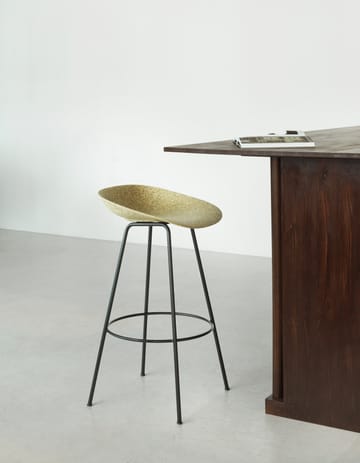 Mat Barstool barstol 75 cm - Seaweed-black steel - Normann Copenhagen