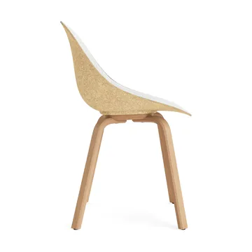 Mat Chair stol  fremsidepolstring - Hallingdal 110-hemp-beech - Normann Copenhagen
