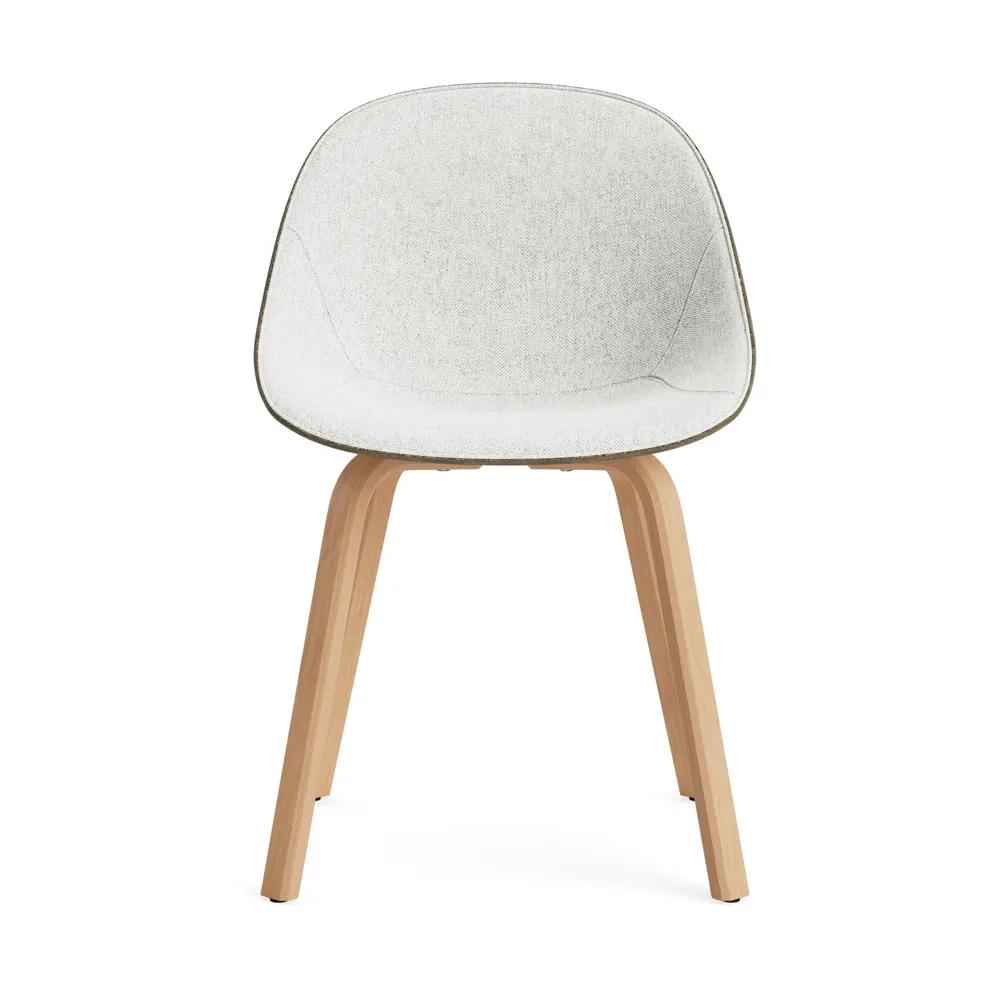 Mat Chair stol  fremsidepolstring, Hallingdal 110-seaweed-beech Normann Copenhagen