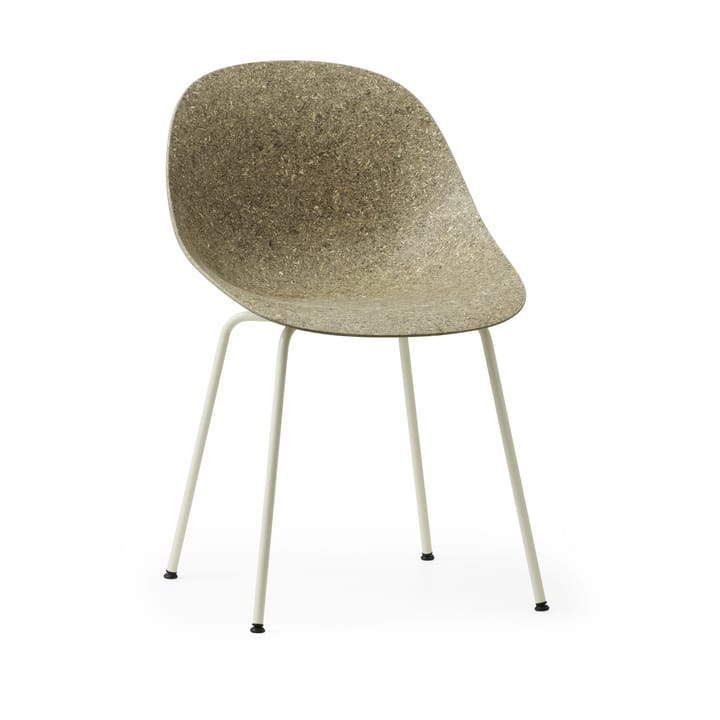Mat Chair stol - Seaweed-cream steel - Normann Copenhagen