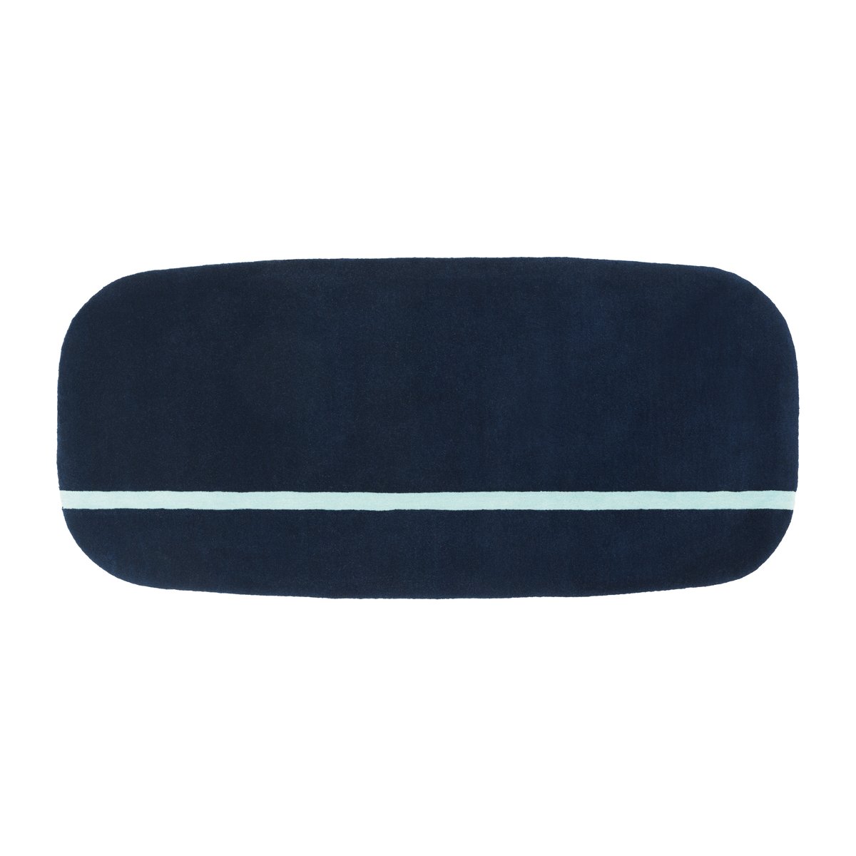 Bilde av Normann Copenhagen Oona gulvteppe 90x200 cm Blå