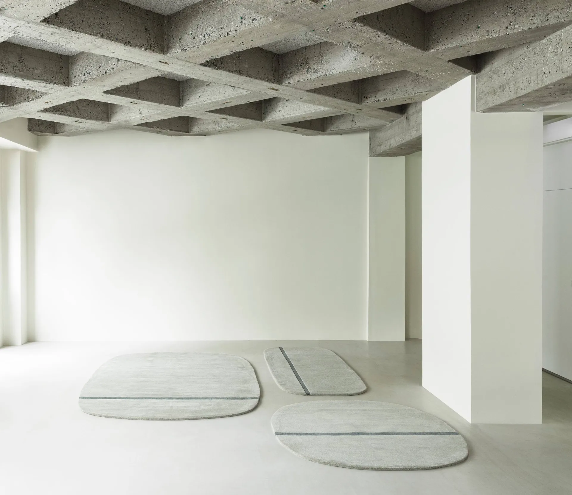 Oona gulvteppe 90x200 cm, grå Normann Copenhagen