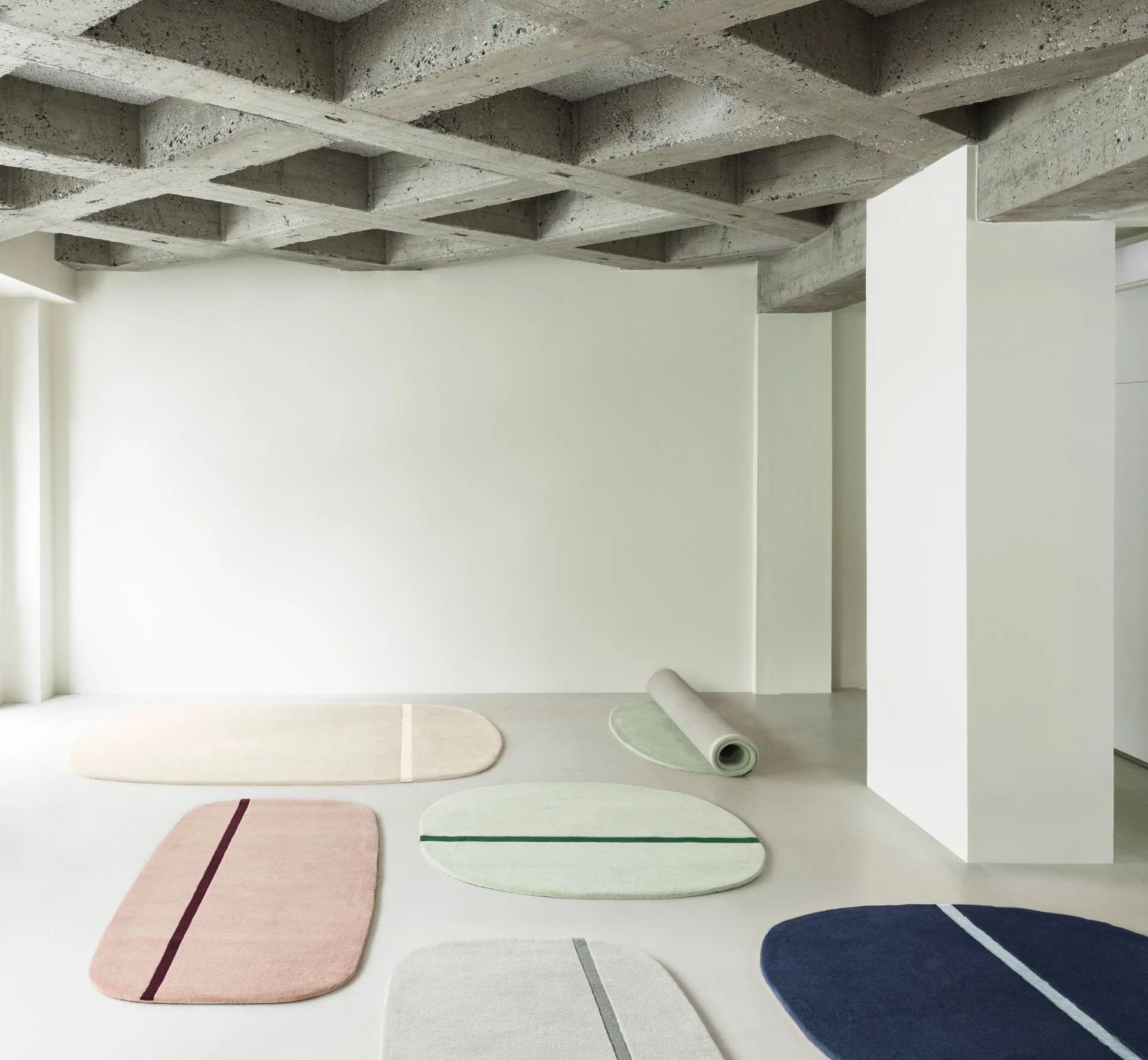 Oona gulvteppe 90x200 cm, grå Normann Copenhagen