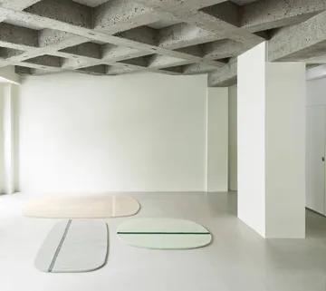 Oona gulvteppe 90x200 cm - grå - Normann Copenhagen