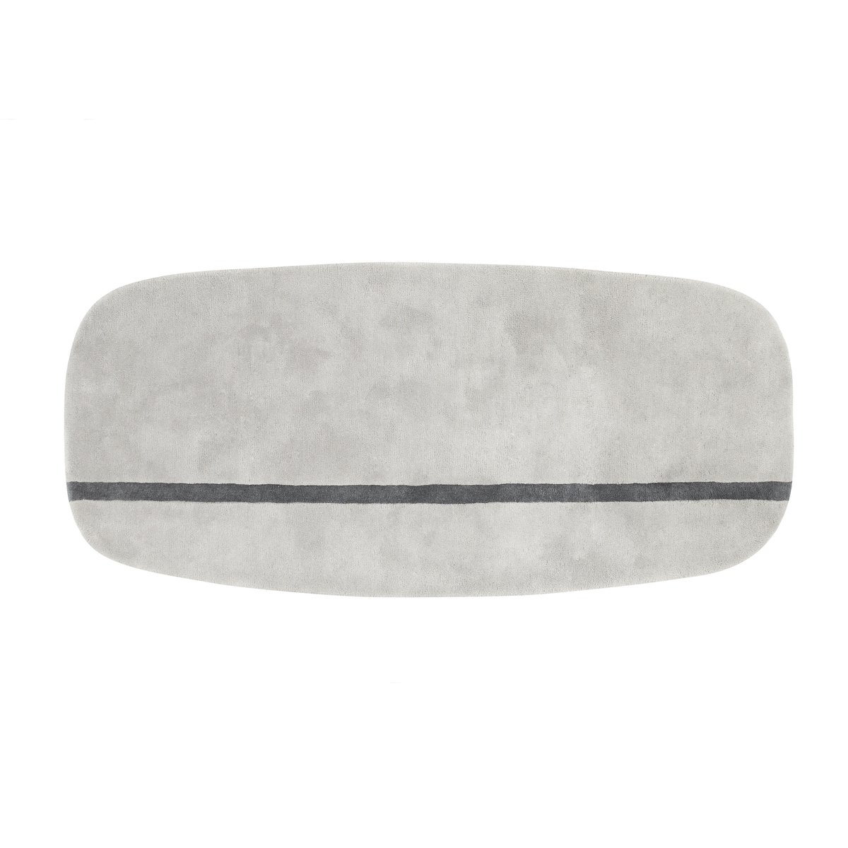 Bilde av Normann Copenhagen Oona gulvteppe 90x200 cm grå