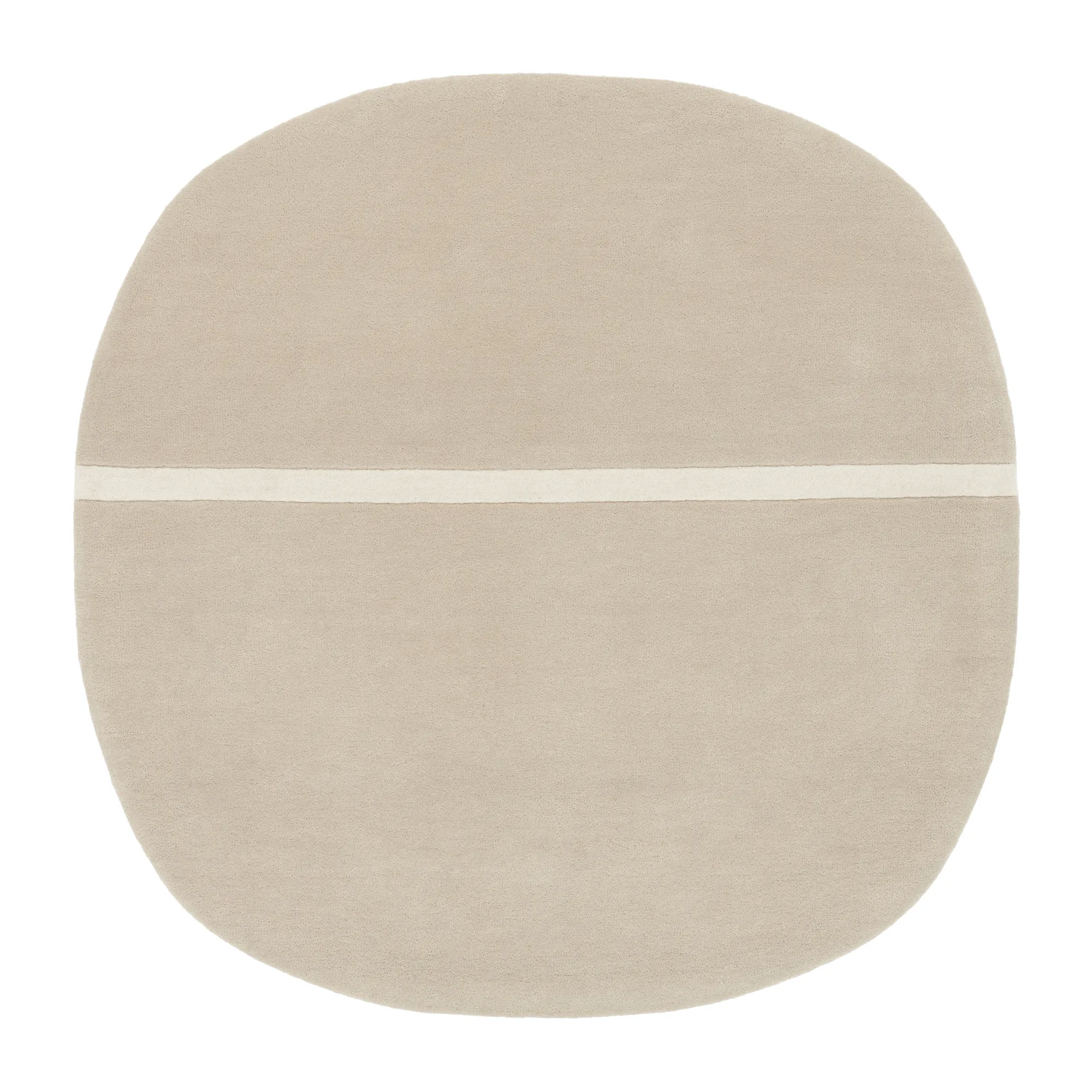 Oona teppe 140 x 140 cm, Sand Normann Copenhagen