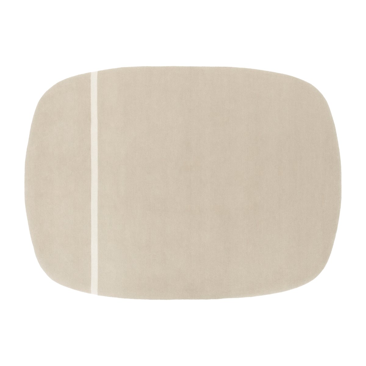 Bilde av Normann Copenhagen Oona teppe 175 x 240 cm Sand