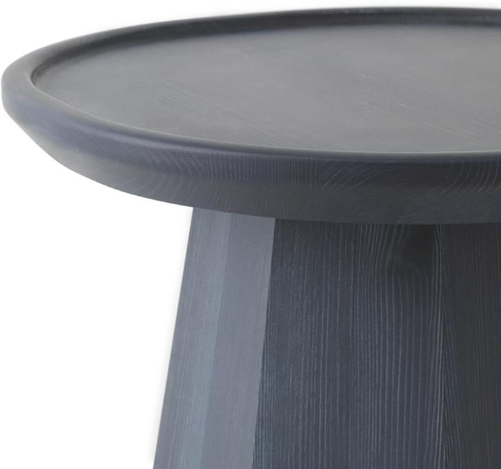 Pine table large sidebord Ø 65 cm H: 44,5 cm - Dark blue - Normann Copenhagen