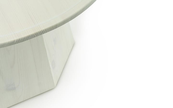 Pine table large sidebord Ø 65 cm H: 44,5 cm, Light Green Normann Copenhagen