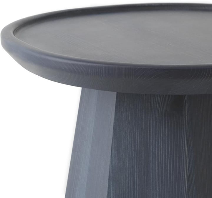 Pine table small sidebord Ø 45 cm H: 40,6 cm, Dark blue Normann Copenhagen