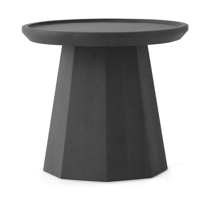 Pine table small sidebord Ø 45 cm H: 40,6 cm - Dark grey - Normann Copenhagen