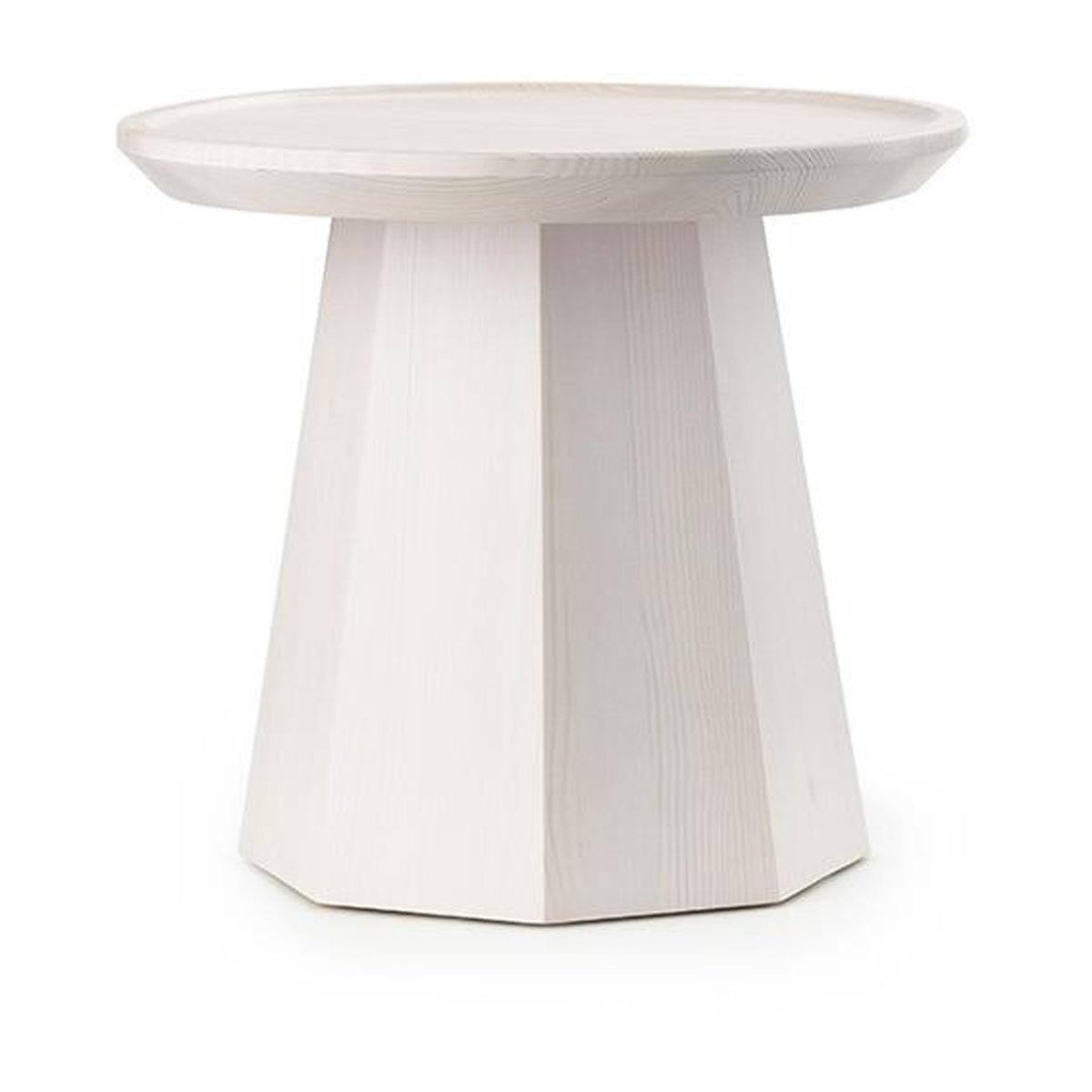 Bilde av Normann Copenhagen Pine table small sidebord Ø 45 cm H: 406 cm Rose