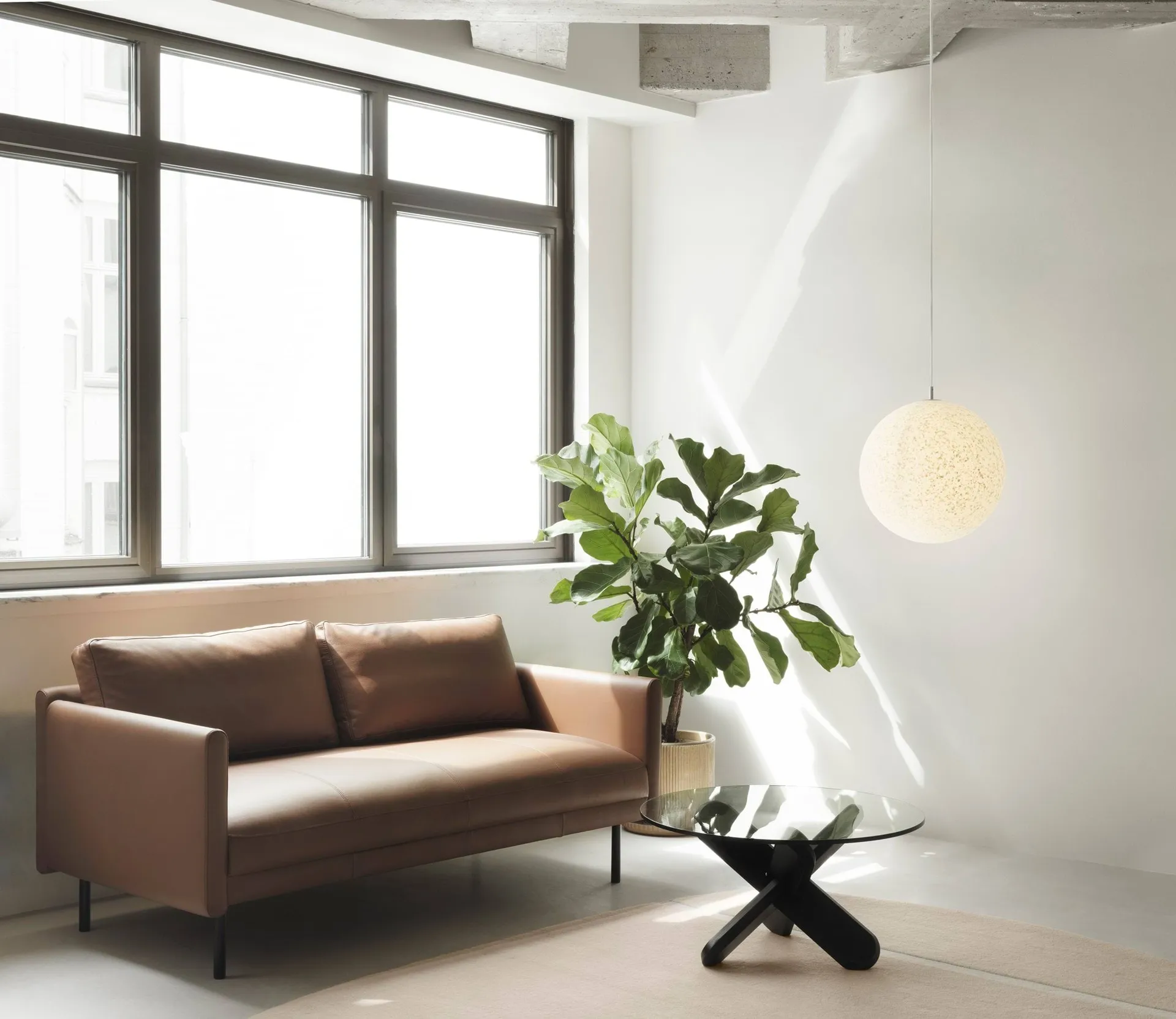 Pix pendel Ø 30 cm, Hvit Normann Copenhagen