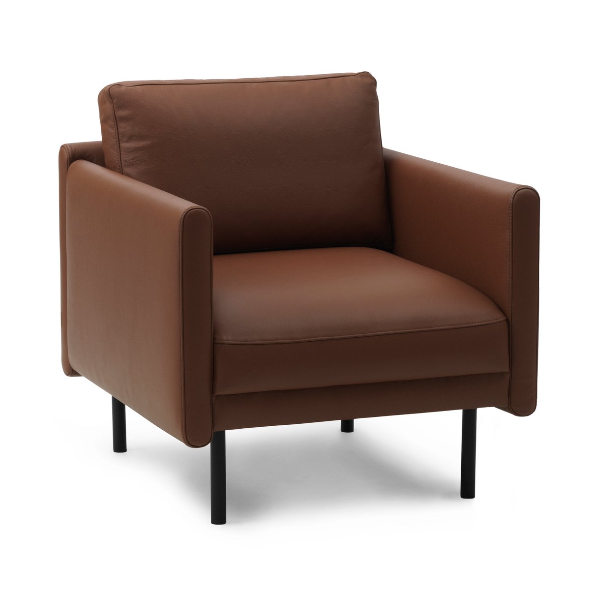 Normann Copenhagen Rar lenestol Omaha leather cognac