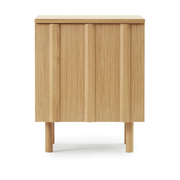 Rib nattbord - Oak, 52x42x40 cm - Normann Copenhagen