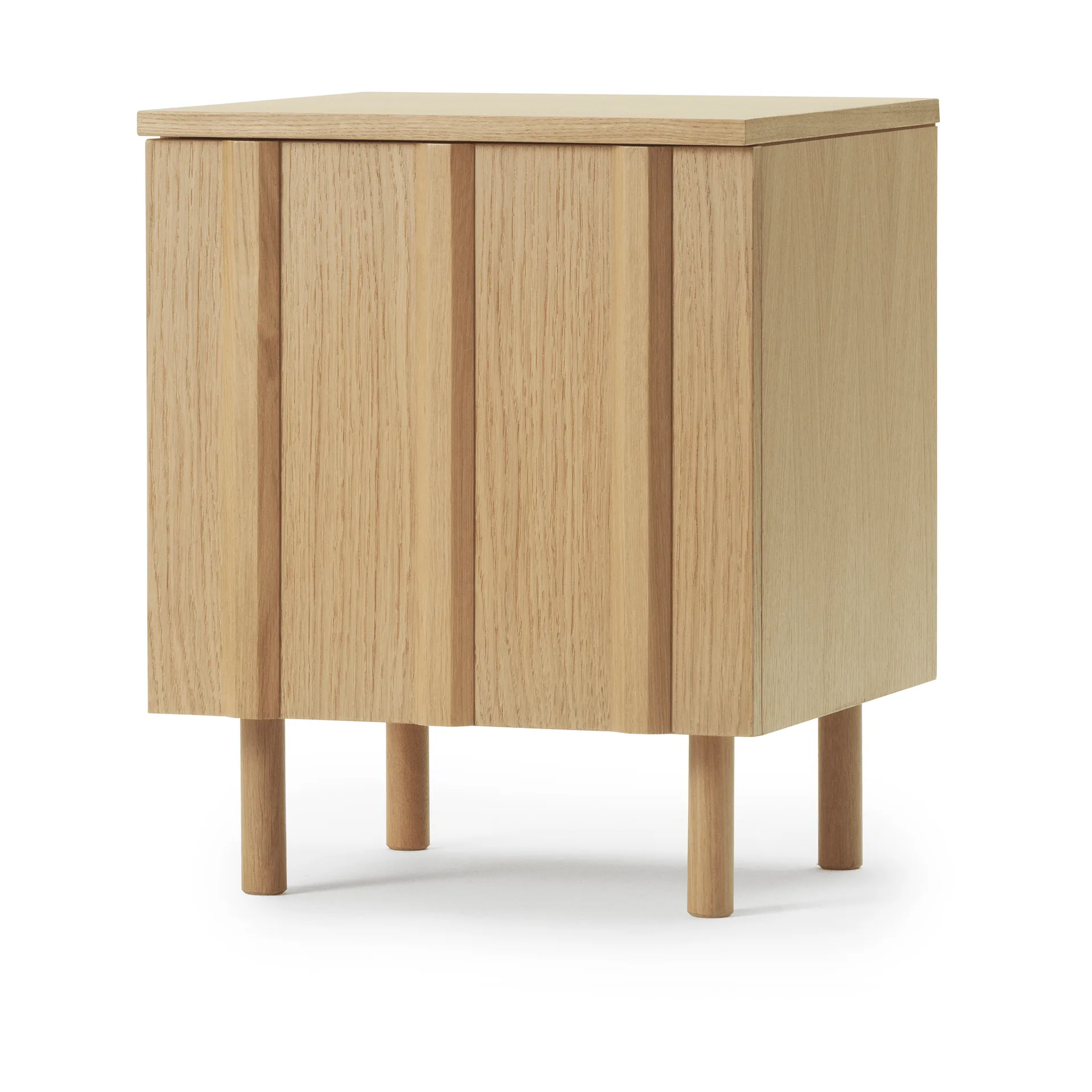 Rib nattbord, Oak, 52x42x40 cm Normann Copenhagen