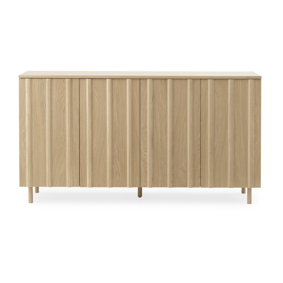 Normann Copenhagen - Rib Sideboard Oak - Småbord & sidebord - Simon Legald - Tre farget - Tre