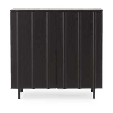 Rib skap 96 x 98,5 cm - Soft Black - Normann Copenhagen