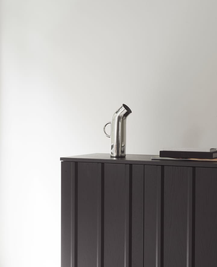 Rib skap 96 x 98,5 cm, Soft Black Normann Copenhagen
