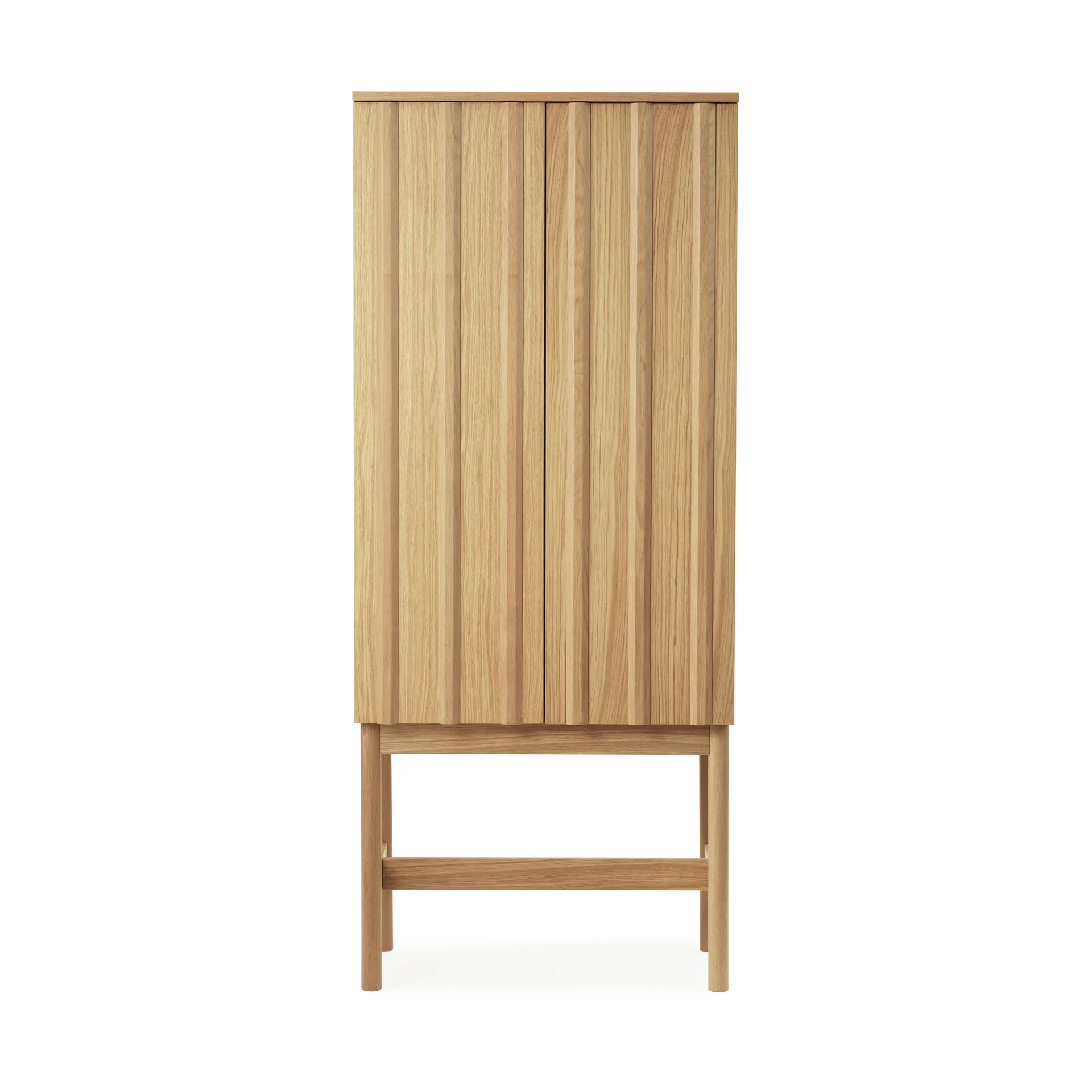 Rib skap, Oak, 166,5x70x43 cm Normann Copenhagen