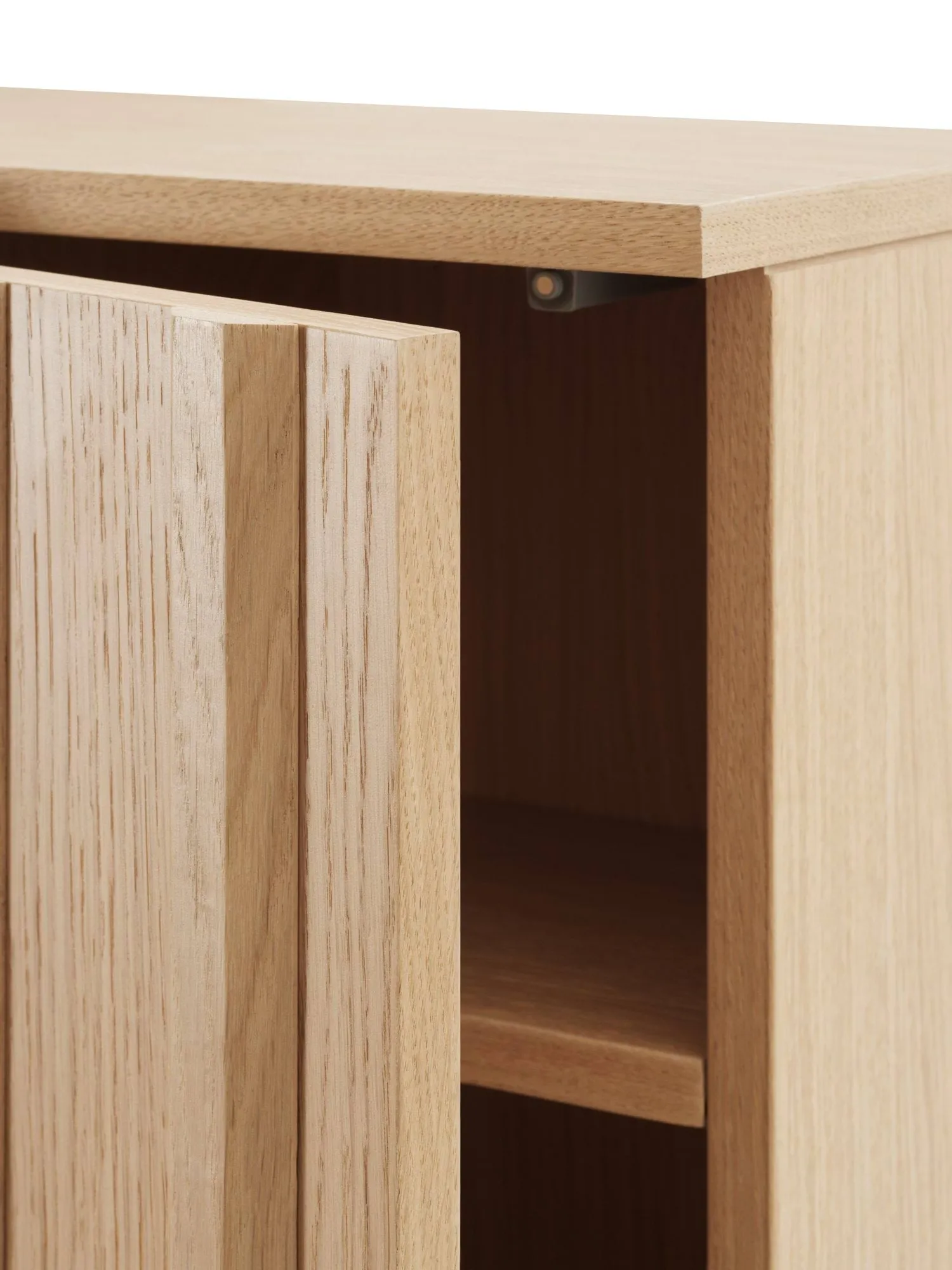 Rib skap, Oak, 166,5x70x43 cm Normann Copenhagen