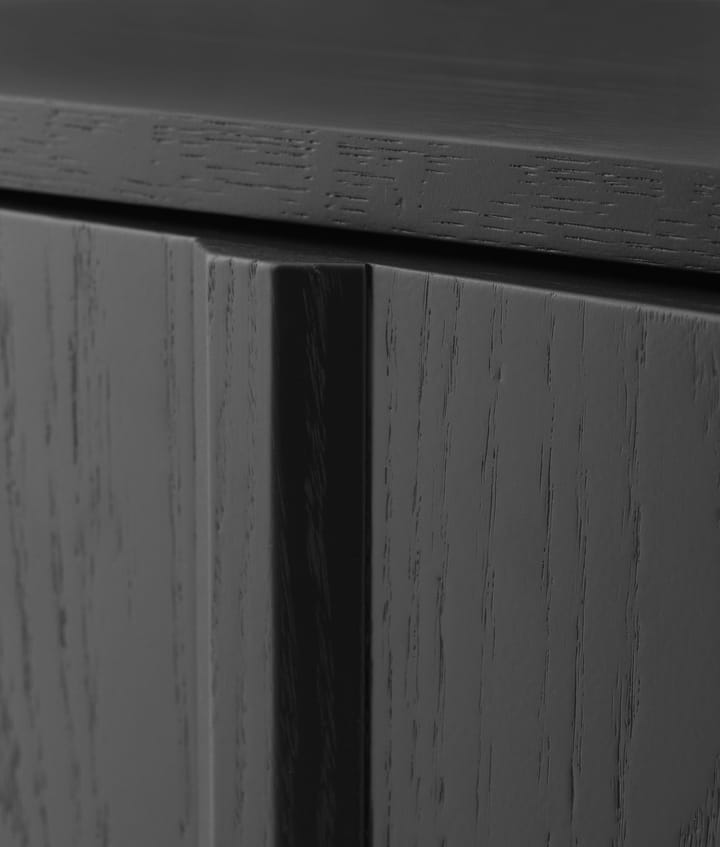 Rib skjenk lav, Soft Black Normann Copenhagen