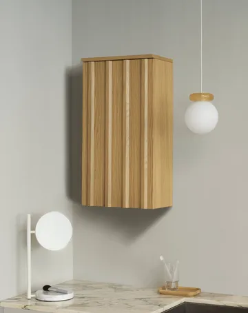 Rib veggskap - Oak, 73x40x23 cm - Normann Copenhagen
