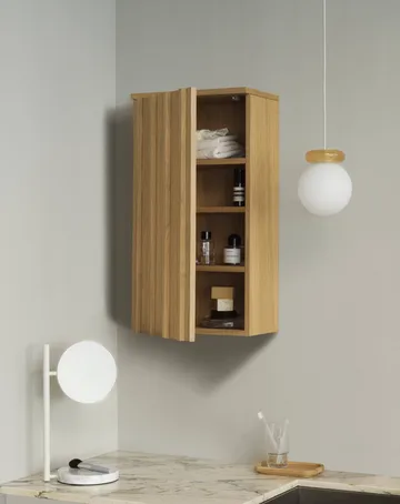Rib veggskap - Oak, 73x40x23 cm - Normann Copenhagen