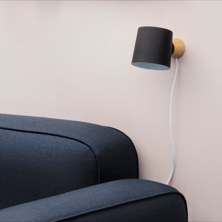 Rise vegglampe, sort Normann Copenhagen