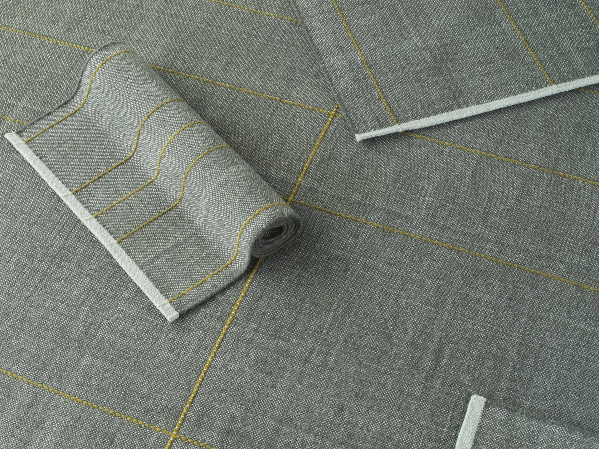 Seam teppe, Blue tones, 250x350 cm Normann Copenhagen
