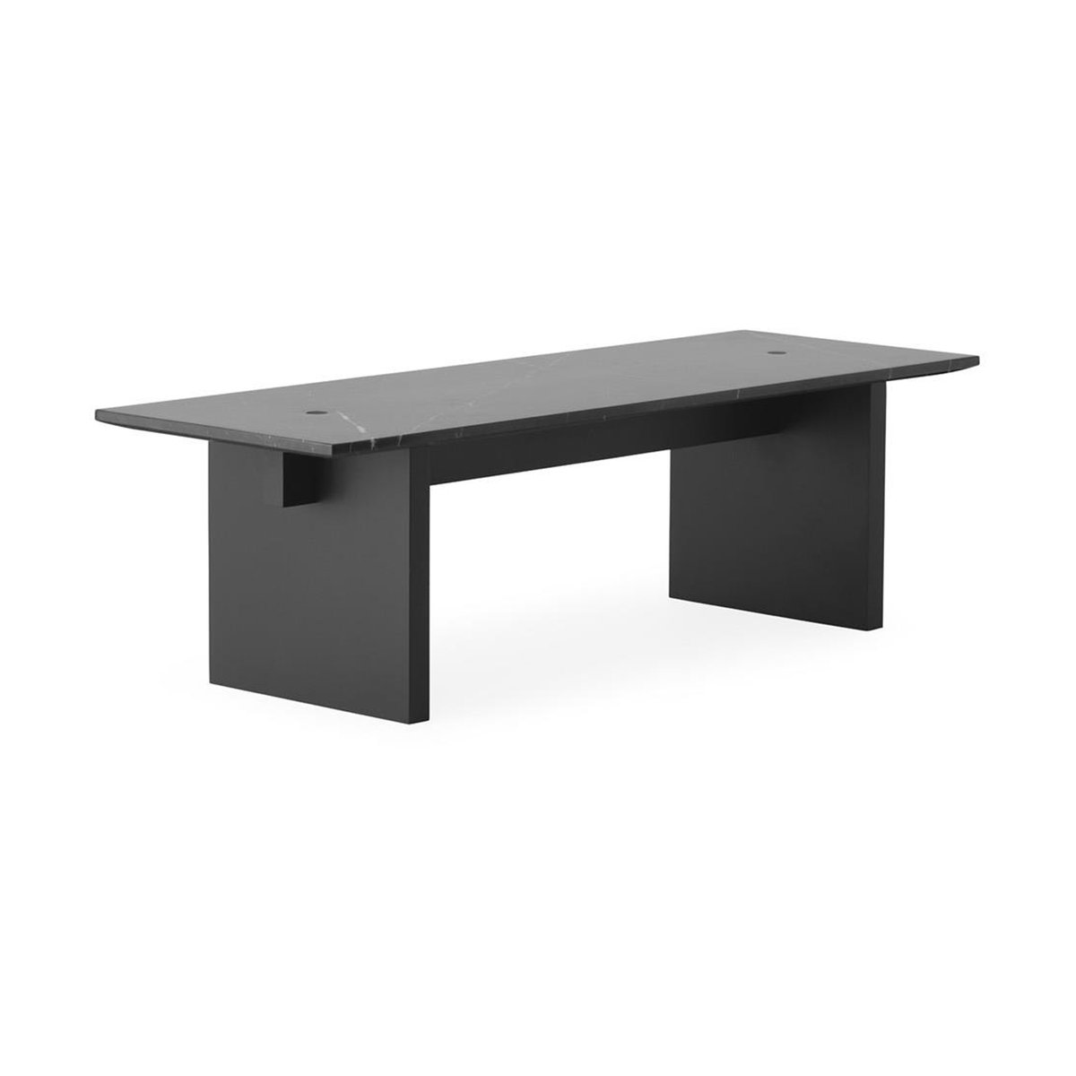 Bilde av Normann Copenhagen Solid Table salongbord 130 x 385 x 40 cm Black