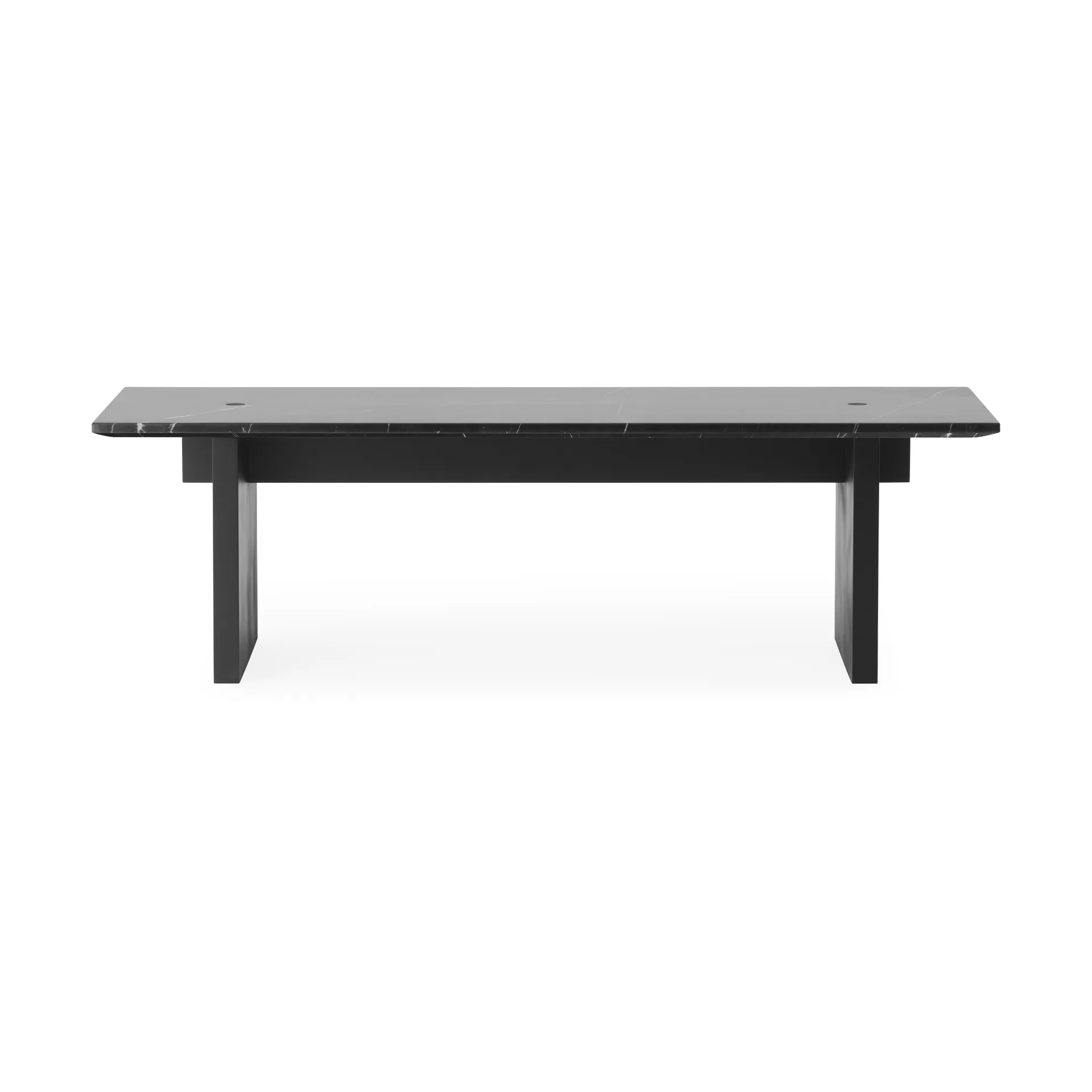 Solid Table salongbord 130 x 38,5 x 40 cm, Black Normann Copenhagen