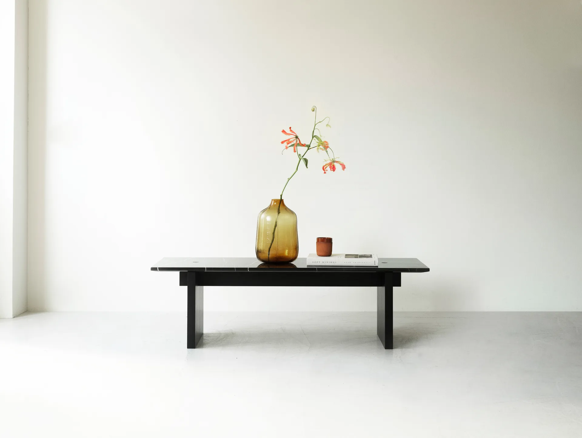 Solid Table salongbord 130 x 38,5 x 40 cm, Black Normann Copenhagen