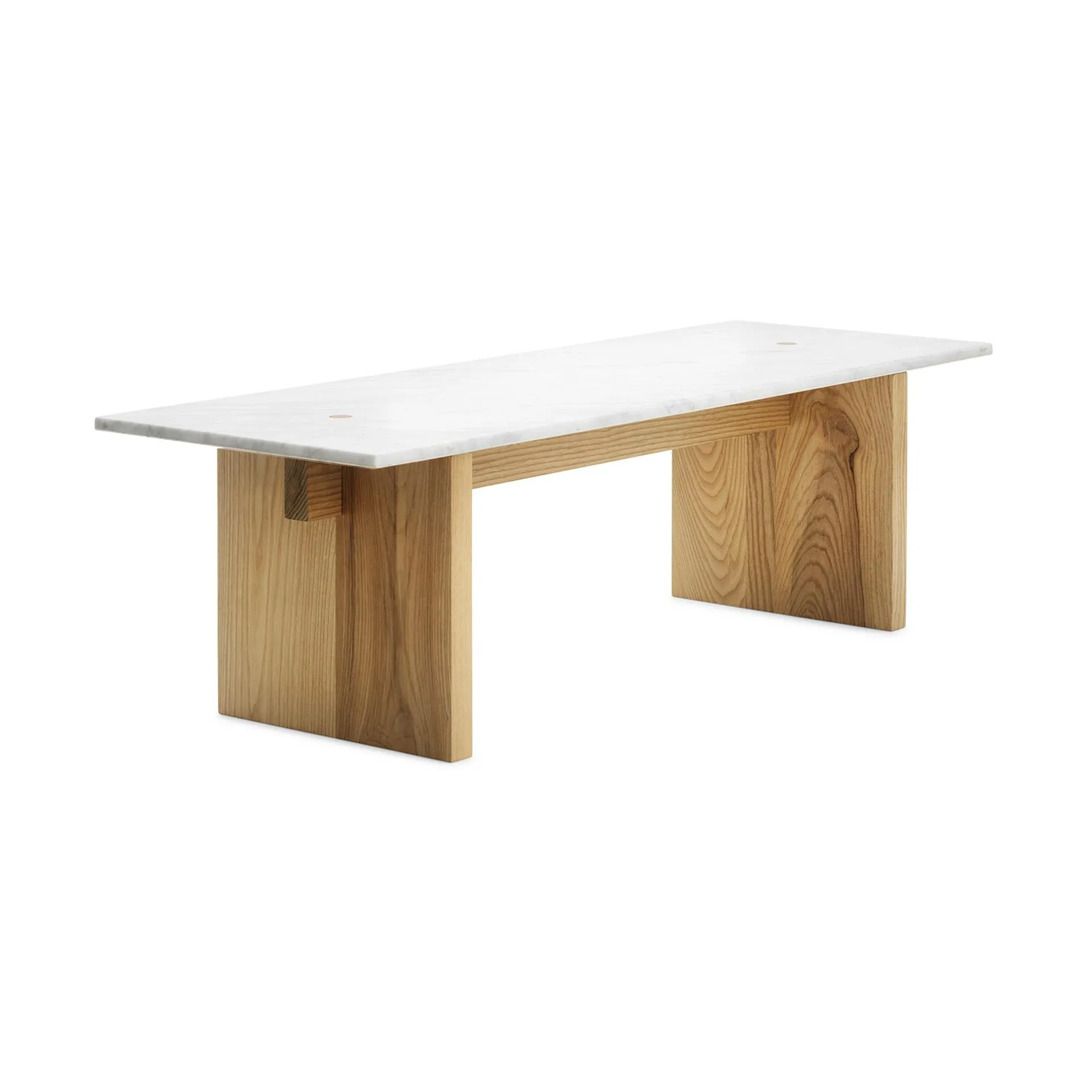 Solid Table salongbord 130 x 38,5 x 40 cm, White Normann Copenhagen