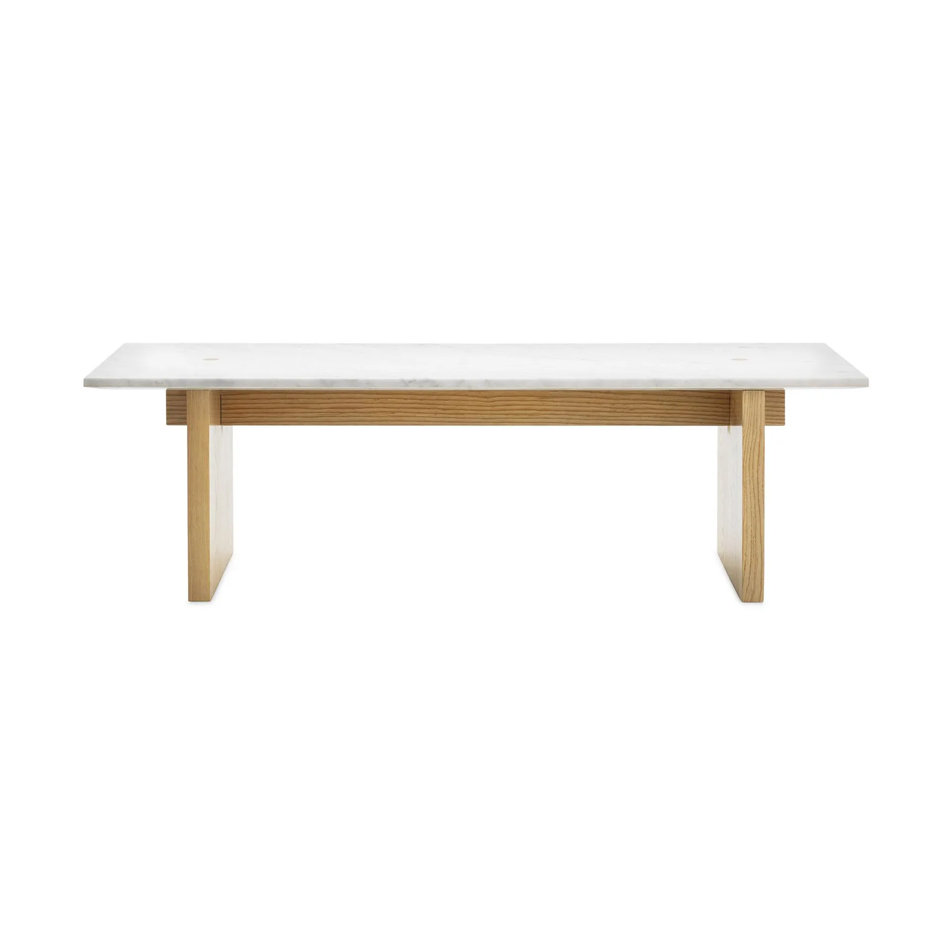 Solid Table salongbord 130 x 38,5 x 40 cm, White Normann Copenhagen