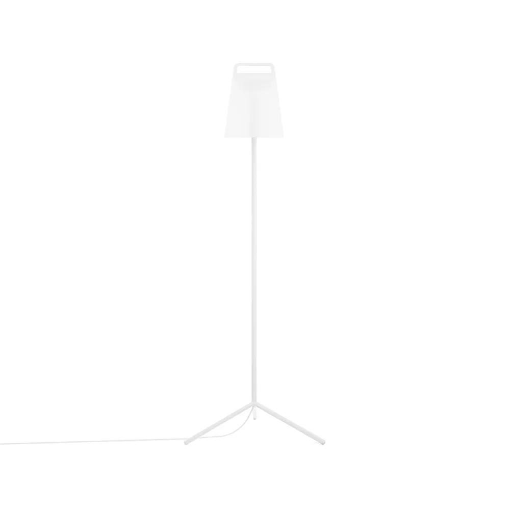 Stage gulvlampe, white, pulverlakkert stål Normann Copenhagen