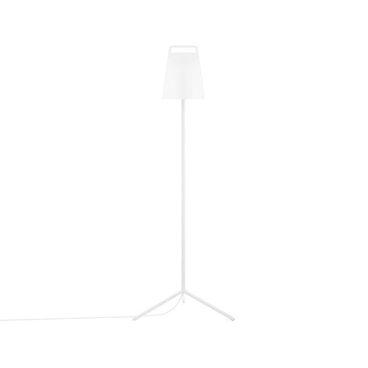 Stage gulvlampe - white, pulverlakkert stål - Normann Copenhagen